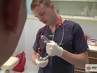 doctors examine patients
